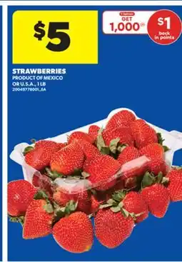 Real Canadian Superstore STRAWBERRIES, 1 LB offer