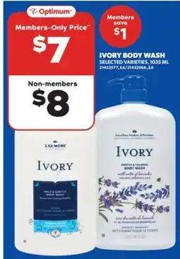 Real Canadian Superstore IVORY BODY WASH offer
