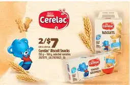 Real Canadian Superstore Cerelac Biscuit Snacks, 150 g - 160 g offer
