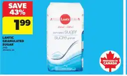 Real Canadian Superstore LANTIC GRANULATED SUGAR, 2 KG offer