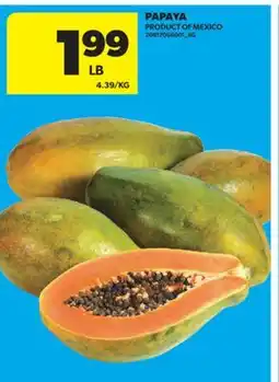 Real Canadian Superstore PAPAYA offer