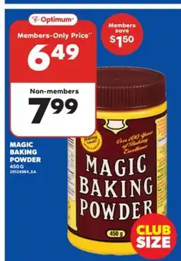 Real Canadian Superstore MAGIC BAKING POWDER offer