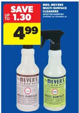 Real Canadian Superstore MRS. MEYERS MULTI-SURFACE CLEANERS offer