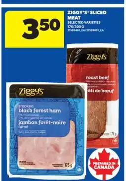 Real Canadian Superstore ZIGGY'S SLICED MEAT offer