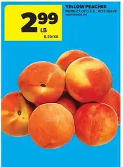 Real Canadian Superstore YELLOW PEACHES offer
