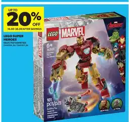Real Canadian Superstore LEGO SUPER HEROES offer