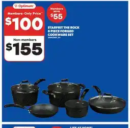 Real Canadian Superstore STARFRIT THE ROCK 8 PIECE FORGED COOKWARE SET offer