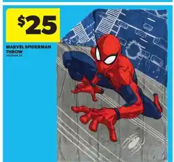 Real Canadian Superstore MARVEL SPIDERMAN THROW offer
