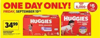Real Canadian Superstore HUGGIES ECONO PACK DIAPERS offer