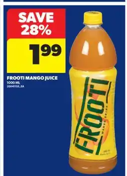 Real Canadian Superstore FROOTI MANGO JUICE, 1000 ML offer