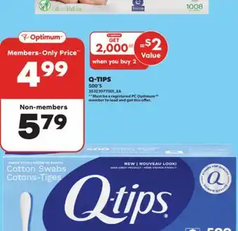 Real Canadian Superstore Q-TIPS, 500' S offer