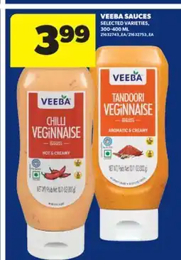 Real Canadian Superstore VEEBA SAUCES, 300-400 ML offer