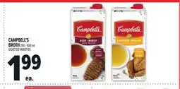 Metro CAMPBELL'S BROTH offer