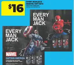 Real Canadian Superstore EVERY MAN JACK MARVEL GIFT SETS offer