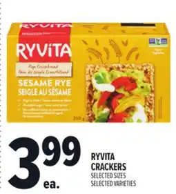 Metro RYVITA CRACKERS offer