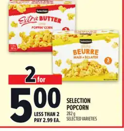 Metro SELECTION POPCORN offer
