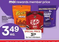 Metro HERSHEY, NESTLÉ OR CADBURY CHOCOLATES offer
