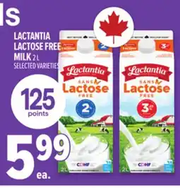 Metro LACTANTIA LACTOSE FREE MILK offer