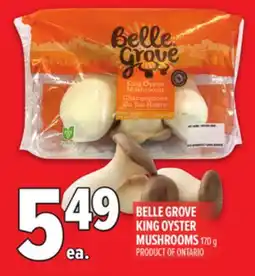 Metro BELLE GROVE KING OYSTER MUSHROOMS offer