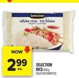 Metro SELECTION RICE offer