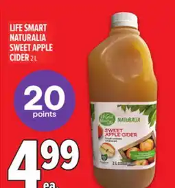 Metro LIFE SMART NATURALIA SWEET APPLE CIDER offer