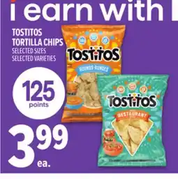 Metro TOSTITOS TORTILLA CHIPS offer