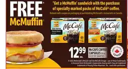 Metro MCCAFÉ COFFEE CAPSULES offer