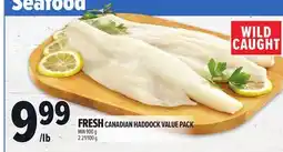 Metro FRESH CANADIAN HADDOCK VALUE PACK offer