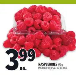 Metro RASPBERRIES offer