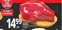 Metro RED GRILL RIB STEAK offer