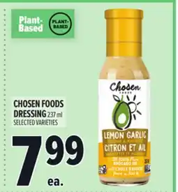 Metro CHOSEN FOODS DRESSING offer