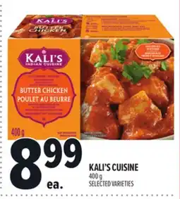 Metro KALI'S CUISINE offer
