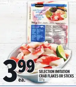 Metro SELECTION IMITATION CRAB FLAKES OR STICKS offer