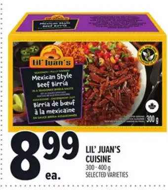 Metro LIL' JUAN'S CUISINE offer