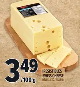 Metro IRRESISTIBLES SWISS CHEESE offer