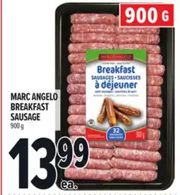 Metro MARC ANGELO BREAKFAST SAUSAGE offer