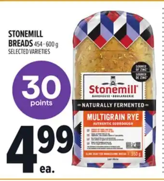 Metro STONEMILL BREADS offer