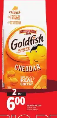Metro GOLDFISH CRACKERS offer