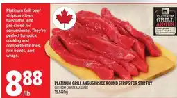 Metro PLATINUM GRILL ANGUS INSIDE ROUND STRIPS FOR STIR FRY offer