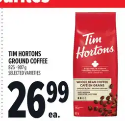 Metro TIM HORTONS GROUND COFFEE offer