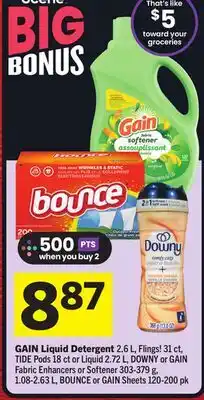 Foodland GAIN Liquid Detergent offer