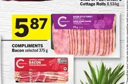Foodland COMPLIMENTS Bacon offer