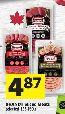 Foodland BRANDT Sliced Meats offer