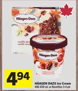 Foodland HÄAGEN DAZS Ice Cream offer
