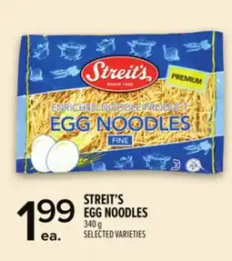Metro STREIT'S EGG NOODLES offer