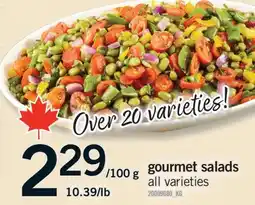 Fortinos GOURMET SALADS offer