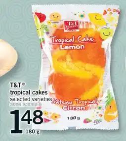 Fortinos T&T TROPICAL CAKES, 180 g offer