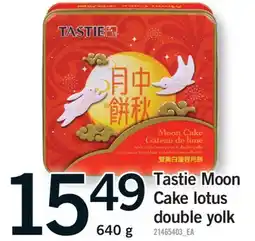 Fortinos TASTIE MOON CAKE LOTUS CAKE LOTUS DOUBLE YOLK, 640 G offer