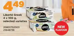 Fortinos LIBERTÉ GREEK , 4 X 100 G offer