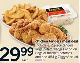 Fortinos CHICKEN TENDERS MEAL DEALS 454 offer